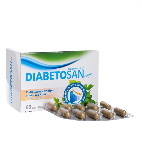 Diabetosan Caps – Nahrungsergänzung mit natürlichen Extrakten zur Unterstützung des Glukosestoffwechsels und der Blutzuckerkontrolle