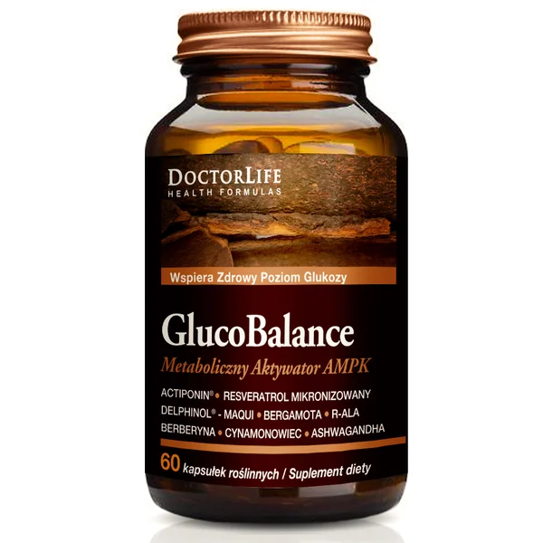 Doctor Life GlucoBalance Metabolischer AMPK-Aktivator – Unterstützung für Blutzucker-Kontrolle, Fettverbrennung und Stoffwechselgesundheit