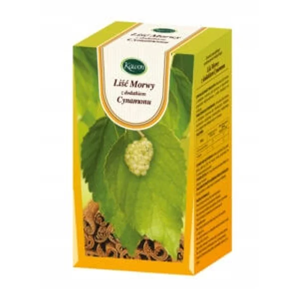 Kawon Maulbeerblatt Tee mit Zimt, unterstützt die Blutzuckerregulation und den Kohlenhydratstoffwechsel. 20 Teebeutel in der Packung