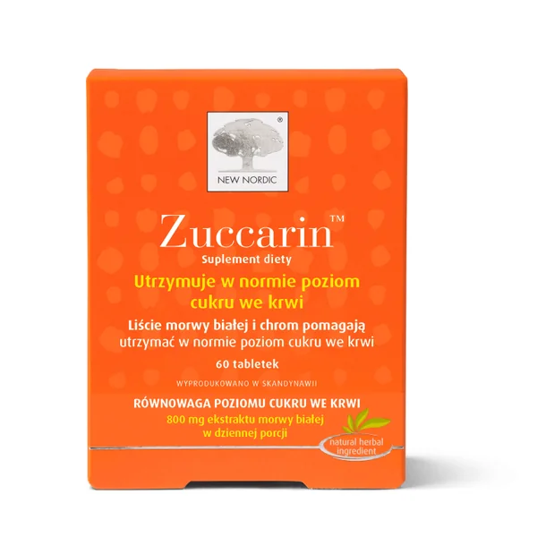 Zuccarin Tabletten zur Blutzuckerregulation mit weißer Maulbeere und Chrom, fördert die gesunde Zuckeraufnahme und den Stoffwechsel