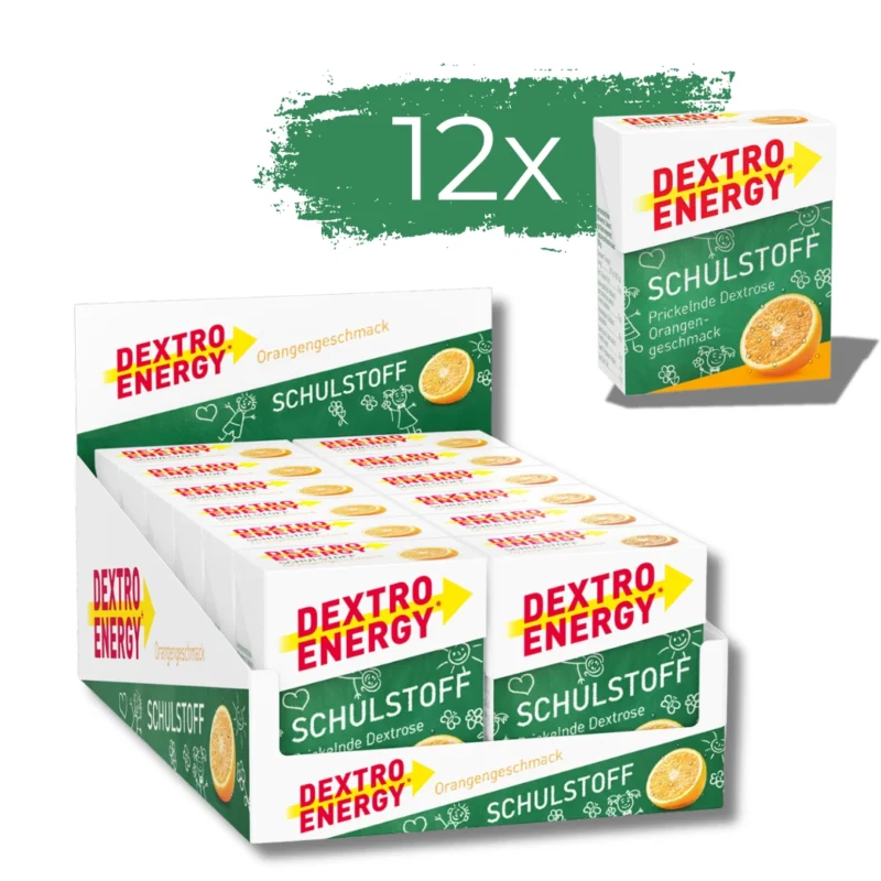Dextro Energy Minis – Orangengeschmack, schnelle Energie in praktischen Tabletten zur Steigerung des Blutzuckerspiegels