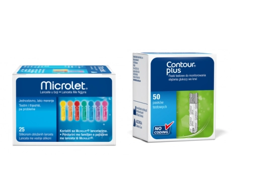 Contour Plus Teststreifen 50 Stück für die einfache und präzise Blutzuckermessung bei Diabetikern