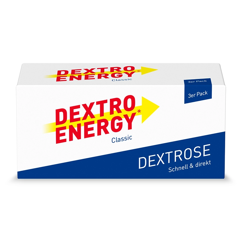 Dextro Energy Classic Glukose Tabletten 138g Packung – schnelle Energieversorgung für Sportler und Menschen mit erhöhtem Energiebedarf