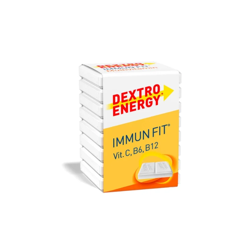 Dextro Energy Glukose Tabletten mit Multivitamingeschmack für schnelle Energieversorgung und einfache Dosierung