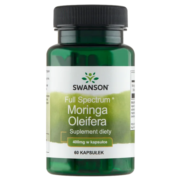 Swanson Vollspektrum Moringa Oleifera 400 mg 60 Kapseln