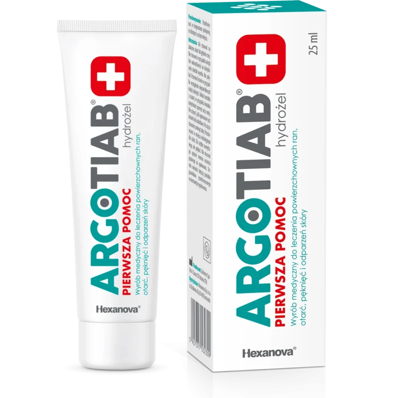 Argotiab® Erste Hilfe Hydrogel zur Behandlung von Wunden und Hautirritationen, fördert die Heilung und schützt vor Bakterien und äußeren Reizstoffen