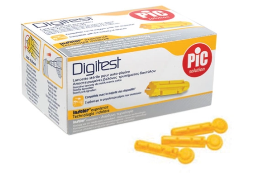 Digitest Lanzetten, 200 Stück, für präzise Blutzuckermessung, kompatibel mit gängigen Lanzettengeräten