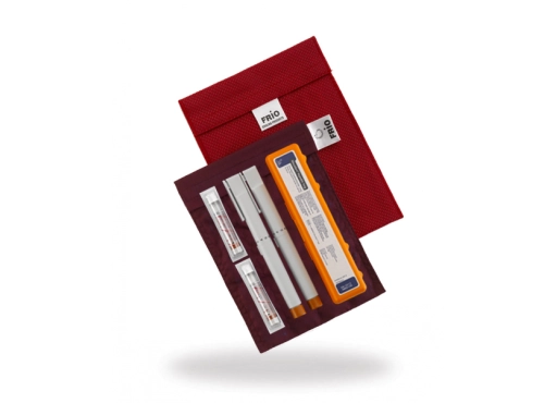 FRIO® Etui groß, rot für Insulin – Kühltasche zur sicheren Aufbewahrung und Kühlung von Insulin unterwegs