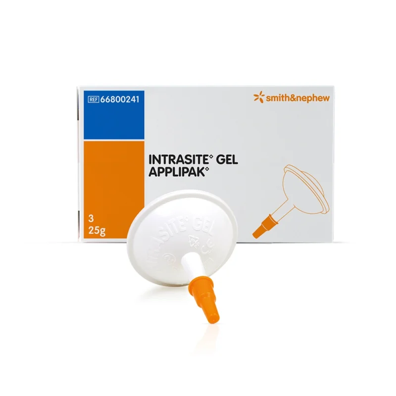 Intrasite Gel zur schnellen und schmerzfreien Wundreinigung und Förderung der Wundheilung. Ideal für die Behandlung von nekrotischem Gewebe