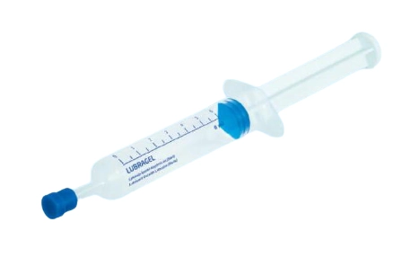 LUBRAGEL 2% Gel in einer 6ml Spritze für effektive lokale Betäubung und als Gleitmittel bei medizinischen Eingriffen