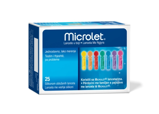 Microlet, Lanzetten, Blutzuckermessung, Diabetiker, silikonbeschichtet