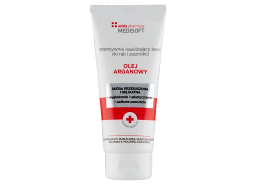 Handcreme mit Arganöl und Sheabutter für trockene Hände und brüchige Nägel. Feuchtigkeitsspendend und pflegend