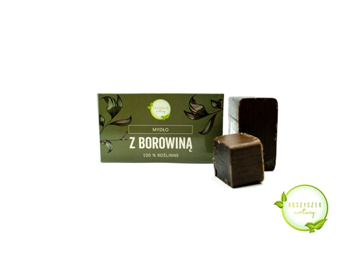 Natürliches Torfseife mit regenerierenden und feuchtigkeitsspendenden Eigenschaften für trockene und empfindliche Haut