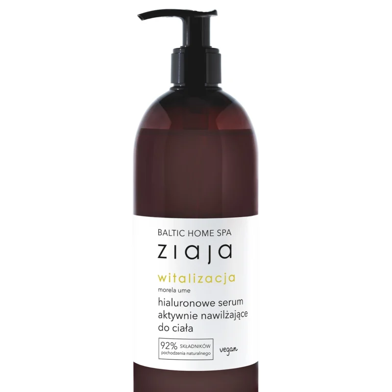 Ziaja Baltic Home Spa Vitalisierung Serum 400 ml – feuchtigkeitsspendendes und revitalisierendes Serum für gepflegte Haut