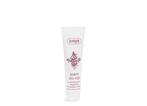 Ziaja Kaschmir Handcreme mit Sheabutter für intensive Feuchtigkeitspflege und Regeneration trockener, empfindlicher Haut