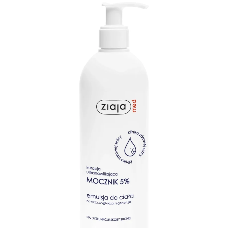 Intensive Feuchtigkeitscreme mit Urea, ideal für trockene und empfindliche Haut, fördert die Regeneration und schützt vor Hautirritationen