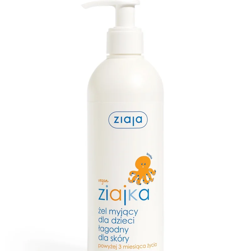 Ziajka sanftes Duschgel für Babys – milde Reinigung und Pflege für empfindliche Haut, ideal für die tägliche Pflege von Babys und Kleinkindern ab 3 Monaten