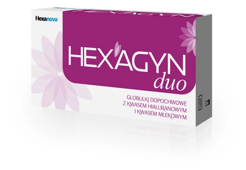 HEXAGYN duo Vaginalzäpfchen mit Hyaluronsäure zur Linderung von Scheidentrockenheit und Intimbeschwerden, 10 Stück