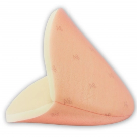 Allevyn Ag Heel Fersenverband mit Silber für Wunden mit starkem Exsudat – antimikrobieller Schaumverband