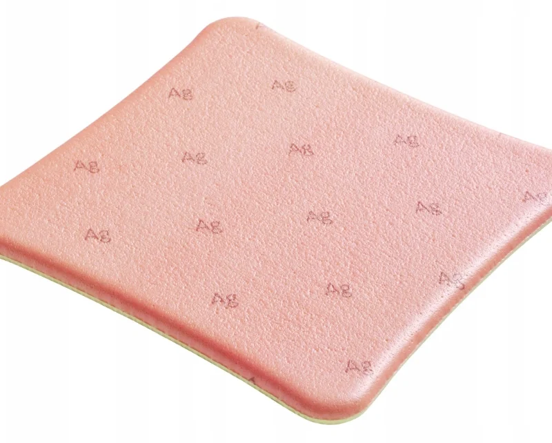 Allevyn Ag Non-Adhesive silberhaltiger nicht haftender Schaumverband für infizierte Wunden mit mäßigem bis starkem Exsudat