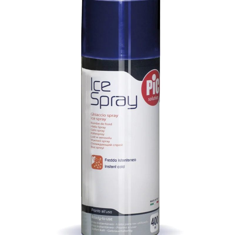 PiC Ice Spray 400 ml für schnelle Kühlung, Schmerzlinderung und Reduzierung von Schwellungen bei Verletzungen