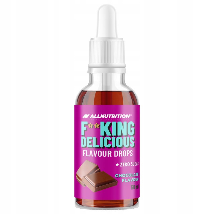 ALLNUTRITION FITKING Flavour Drops Schokolade 50 ml – kalorienfreie Aromatropfen ohne Zucker