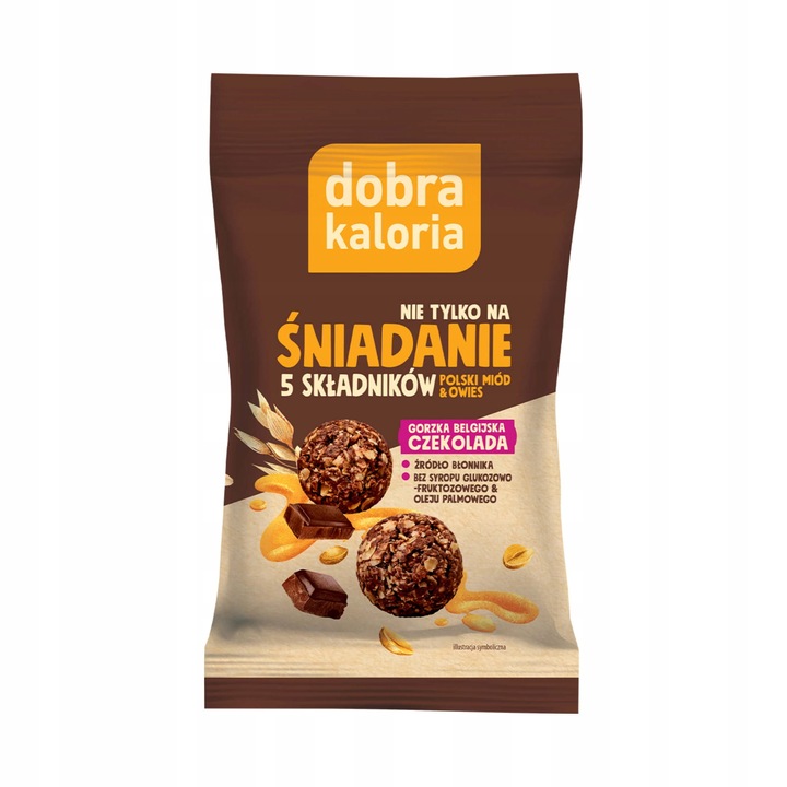 GUTE KALORIE Frühstücks-Kugeln mit Hafer und belgischer Schokolade – vegan und ohne Zuckerzusatz