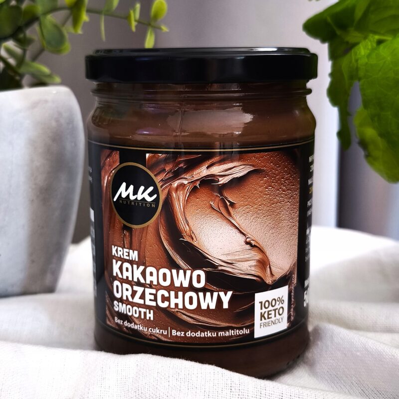 Keto Schoko-Haselnuss-Creme 500 g – zuckerfrei, proteinreich, Low Carb Aufstrich mit Erythrit