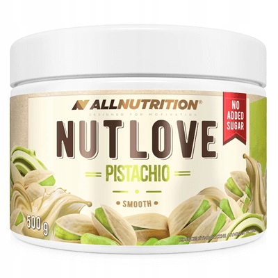 ALLNUTRITION Nutlove Pistachio Smooth Pistaziencreme ohne Zuckerzusatz 500 g